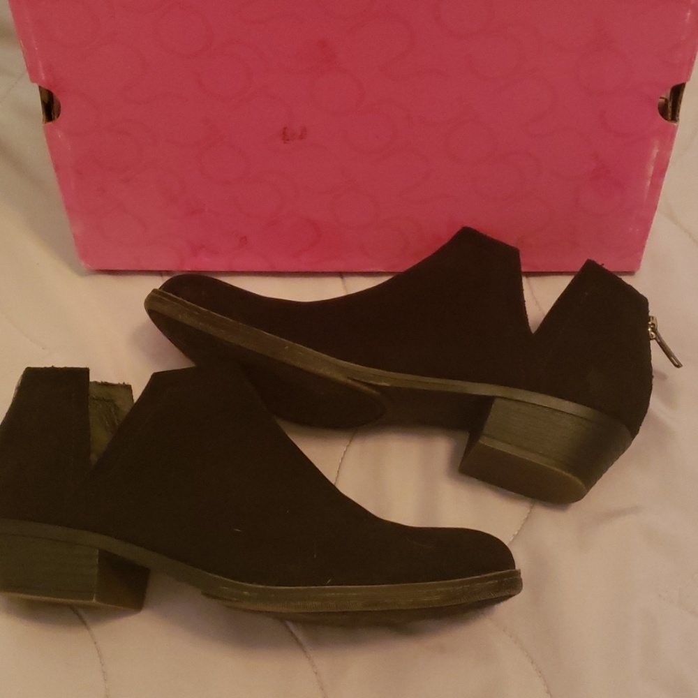 Sugar brand black booties